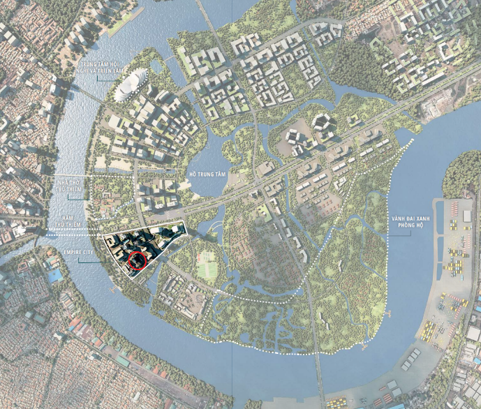 Phân khu Narra Residences – khu phức hợp Empire City
