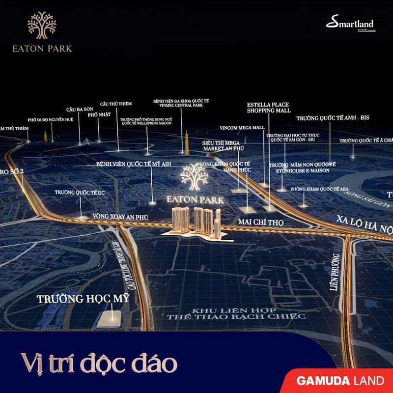 Căn hộ Eaton Park, diện tích 72 m² — 3
